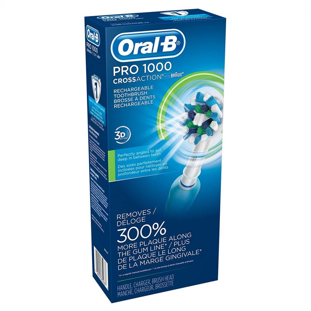 Oral-B Pro 1000 Power Rechargeable Electric Toothbrush Review