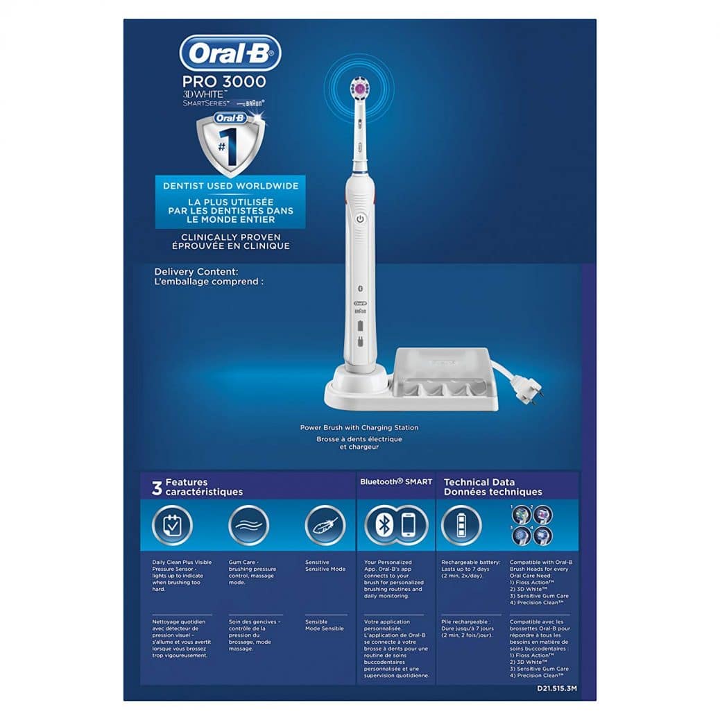 Oral-B Pro 3000 Electric Power Toothbrush