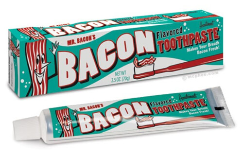 bacon toothpaste